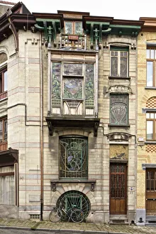 Gaspard Prints: Maison Jaspar, 32-34 Rue Andre Van Hasselt, Brussels, Belgium, (1900), c2014-2017