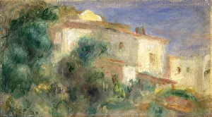 Pierre Auguste Prints: Maison de la Poste, Cagnes, 1906 / 1907. Creator: Pierre-Auguste Renoir
