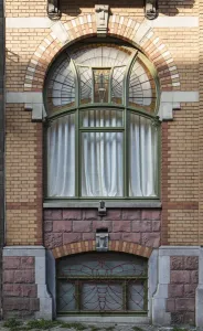 Basement Prints: Maison Langbehn, 90-92 Rue Renkin, Brussels, Belgium, (1901), c2014-2017. Artist