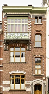 Asymmetrical Gallery: Maison Sander Pierron, 157 Rue de l Aqueduc, Brussels, Belgium, (1903), c2014-2017