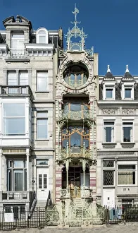 Ambiorix Square Prints: Maison St. Cyr, 11 Square Ambiorix, (1900), c2014-2017. Artist: Alan John Ainsworth