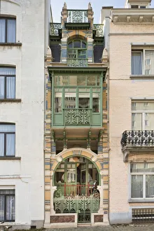 Maison Strauven, Brussels, Belgium, (1905), c2014-2017. Artist: Alan John Ainsworth