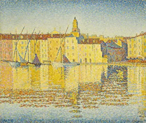 Paul 1863 1935 Gallery: Maisons du Port, Saint-Tropez