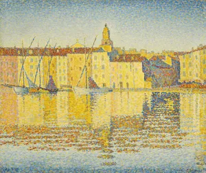 Paul 1863 1935 Gallery: Maisons du Port, Saint-Tropez
