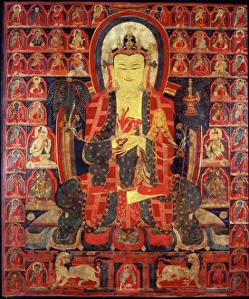 Yoga Prints: Maitreya with the thirty-five Buddhas of forgiveness of sins and the master of