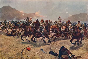 1880 Prints: Maiwand: Saving the Guns, 1883 (1906)