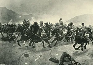 Capturing Collection: Maiwand - Saving the Guns, (1901). Creator: Unknown