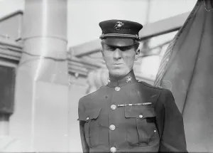 Us Marines Prints: Maj. S.D. Butler in uniform, 1912. Creator: Bain News Service