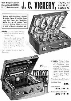 Their Majesties Jeweller, Silversmith and Dressing Case Manufacturer. - J. C. Vickery, 1909