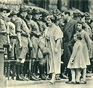 Scout Prints: Their Majesties, The King and Queen