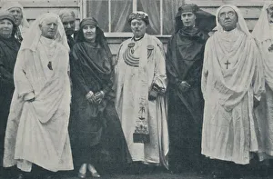 Lady Elizabeth Bowes Lyon Collection: Their Majesties in Wales, 1926, (1937). Creator: Unknown