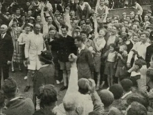 Hm King George Vi Gallery: His Majesty at His Boys Camp at Southwold, 1937. Creator: Unknown