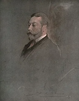 Bacon Prints: His Majesty King George V, 1910. Creator: John Henry Frederick Bacon