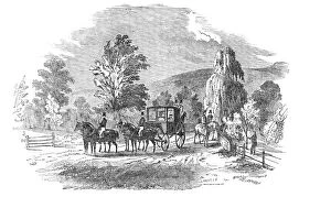 Her Majesty and Prince Albert viewing the Pass of Killiecrankie, 1844