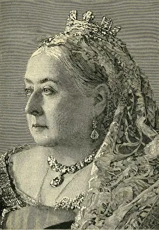 Rev Charles Bullock Prints: Her Majesty The Queen, c1897. Creator: Unknown