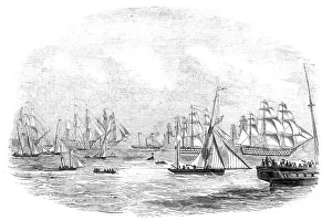 Her Majestys Experimental Squadron, 1845. Creator: Unknown