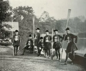 Livery Prints: Her Majestys Watermen, (c1897). Artist: E&S Woodbury
