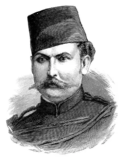 Northeast Africa Prints: Major Baron Alfred von Seckendorff, prisoner in the Soudan, 1883. Creator: Unknown