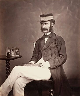 Major Gallery: Major Bowie B.A. Mry. Sry. to Lord Canning, Calcutta, 1860. Creator: Unknown