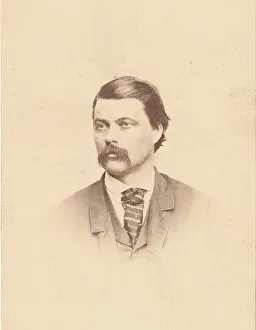 Corps Prints: Major David B. Bridgford, Provost Marshal Jacksons Corps, 1869. Creator: Unknown