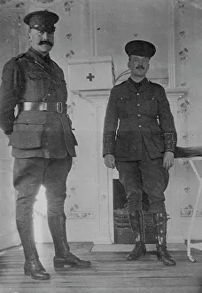 Major Prints: Major Elliott & Captain Young of Canadian Hospital
