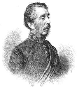 Major-General Edward Charles Frome, Inspector-General of the Royal Engineers, 1868. Creator: Unknown