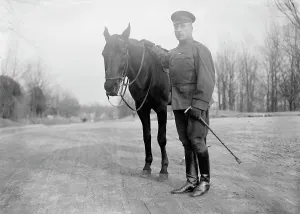 Riding Crop Prints: Major General Leonard Wood, U.S. Army, 1913. Creator: Unknown