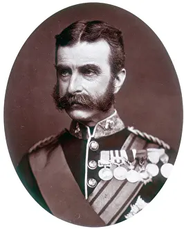 George C Whitfield Prints: Major-General Lord Chelmsford, British soldier, 1882. Creator: Lock & Whitfield