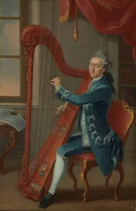 Teal Prints: Major General Louis Claude le Normand de Bretteville, c1770. Creator: Unknown