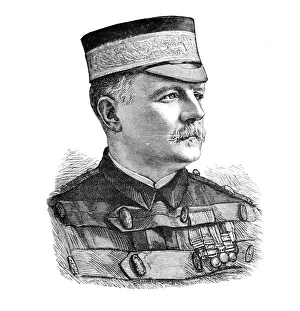 Major-General Sir Herbert Macpherson, Commander of the Indian Contingent, c1882