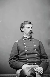 Major Gallery: Major J.E. Hamlin, US Army, between 1855 and 1865. Creator: Unknown