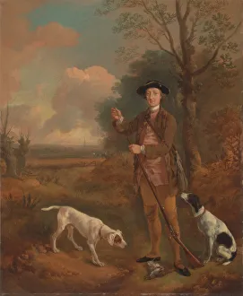 Gainsborough Thomas Prints: Major John Dade, of Tannington, Suffolk, ca. 1755. Creator: Thomas Gainsborough