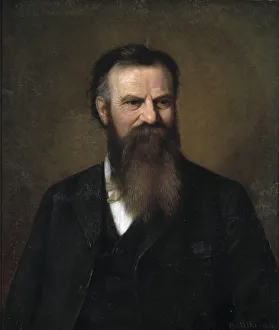 Major John Wesley Powell, 1885. Creator: Henry Ulke