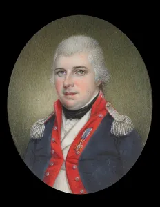 Us Army Prints: Major Thomas Humphrey Cushing, 1799. Creator: James Peale