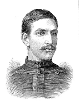First Boer War 1880 1881 Prints: Major W. M. Laurence, killed in the Basuto War, 1881. Creator: Unknown