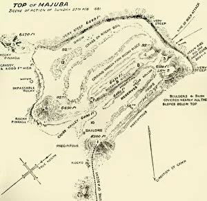 Battle Of Majuba Hill Gallery: Top of Majuba - Scene of Action of Sunday 27th Feb 1881, 1900. Creator: Unknown