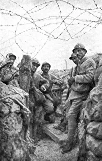 Sandbags Prints: How to make a surprise attack; Before departure: men being despatched