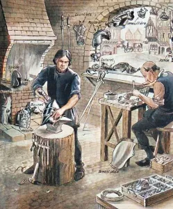 Metalworking Prints: Making Armour for the Knights of Old