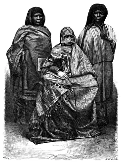 Malagasy Prints: Malagasy Women, 19th century. Artist: Alexandre Bida