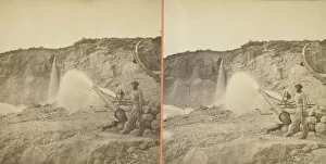 Carleton Emmons Watkins Gallery: Malakoff Diggings, North Bloomfield Gravel Mining Co. Nevada County, 1871
