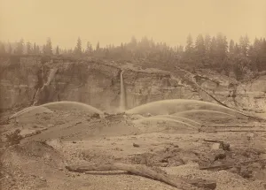 Carleton Emmons Watkins Gallery: Malakoff Diggins, North Bloomfield, Nevada County, 1871. Creator: Carleton Emmons Watkins