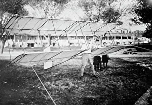 Maker Prints: Malcolm Allison - with glider, between c1910 and c1915. Creator: Bain News Service