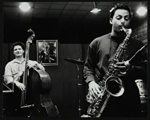 Alex Gallery: Malcolm Creese and Alex Garnett playing at The Fairway, Welwyn Garden City, Hertfordshire, 1992