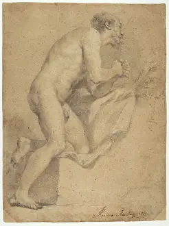 1760s Prints: Male Academy as the Penitent St