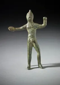 Etruria Prints: Male Figure, 7th-6th century B.C.. Creator: Unknown