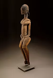 Tribal Culture Gallery: Male Figure, Mali, Possibly 18th century. Creator: Unknown