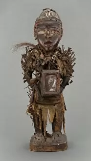 Congolese Gallery: Male Figure (Nkisi Nkondi), Republic of the Congo, Early-mid 19th century