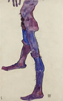 Leopold Museum Prints: Male Lower Torso