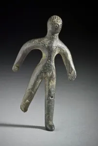 Etruria Prints: Male Nude Figure, 7th century BC. Creator: Unknown