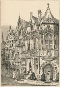 Malines, c1820 (1915). Artist: Samuel Prout